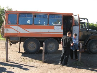 Bus nach Kljutschi