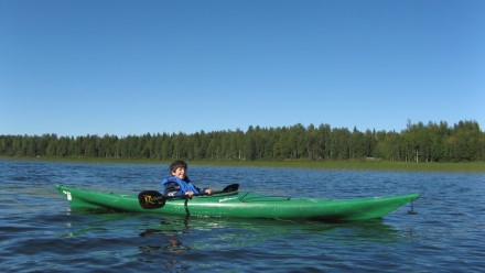 Zum ersten Mal allein im Boot