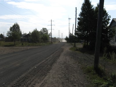 Hauptstrasse von Kozyrevsk