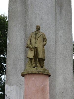 Leninstatue in Milkovo